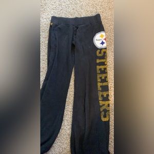 Victoria’s Secret Steelers flare sweatpants